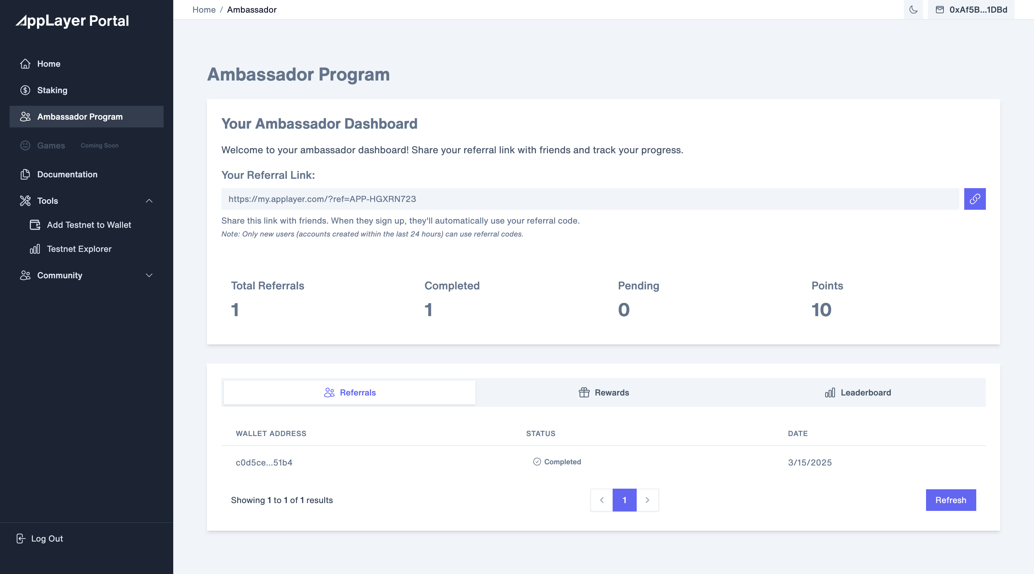 Ambassador Program