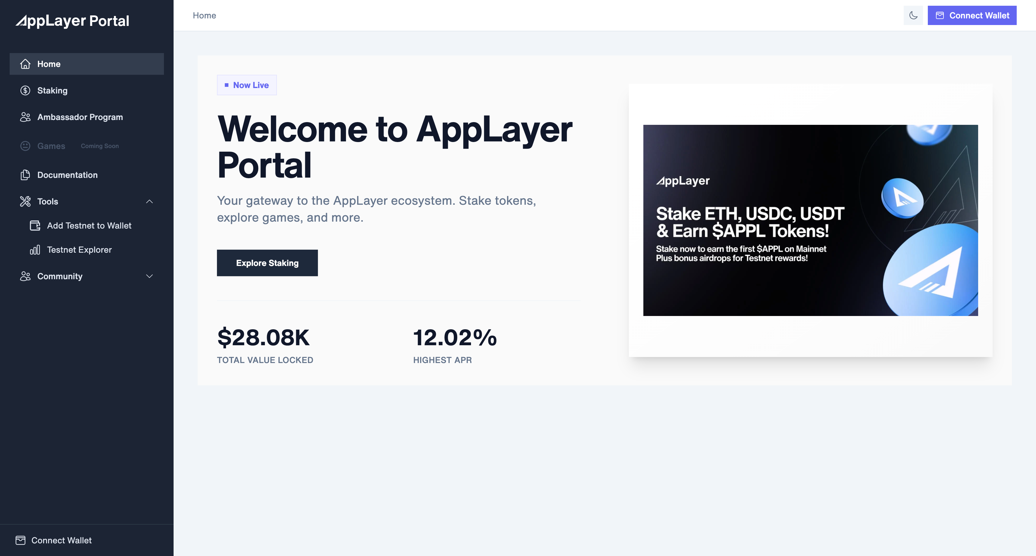 AppLayer Portal