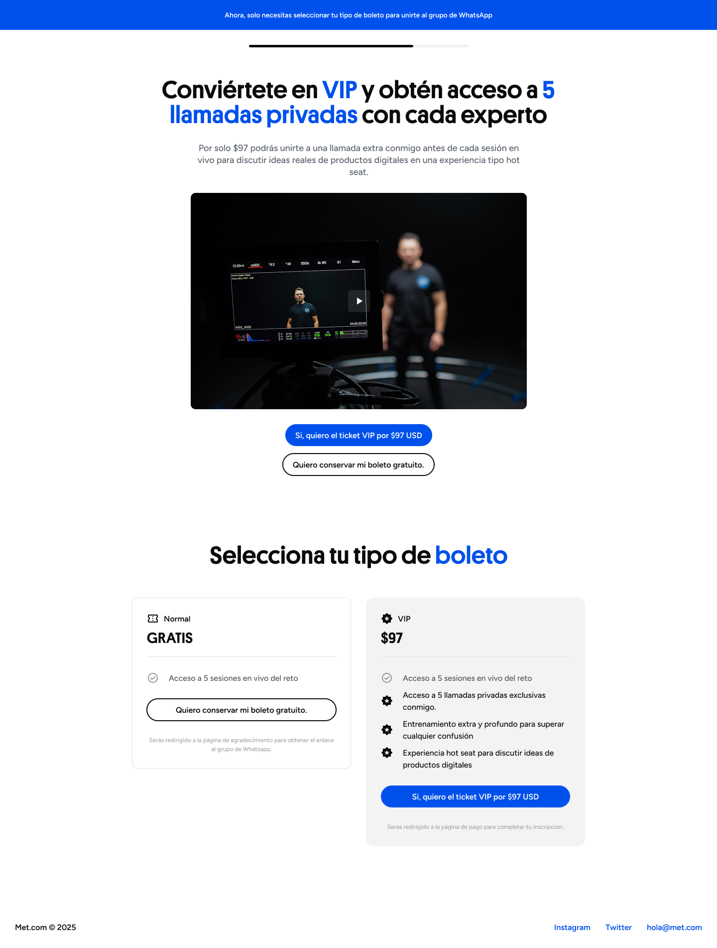 VIP Offer ($97) - desktop view